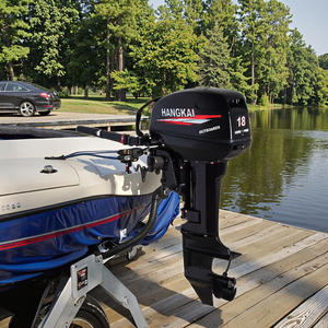 Moteur à essence 2 temps 18 CV pour yachts de pêche et bateaux – Nouveauté 2025 – Vente Flash - Product Image 1