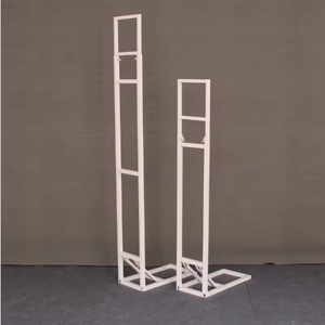 热销铁制庆典派对拱门道具可定制尺寸颜色高度可调节便携式可折叠室内/室外KT板 - Product Image 2