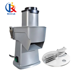 Petit coupeur de <span class=keywords><strong>frites</strong></span> de fruits et de tomates en acier inoxydable commercial, trancheuse de pommes de terre automatique et presse à <span class=keywords><strong>frites</strong></span> - Product Image 1