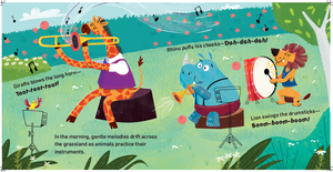 Libro de Sonidos Interactivo, Noche en el Zoológico, Sonidos de Animales para Niños - Product Image 6