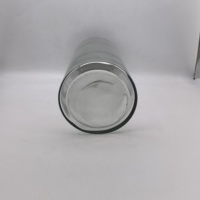 Contenants de stockage alimentaire de 1000 ml avec couvercles en métal, grands pots en verre pour le café, le thé, le sucre
