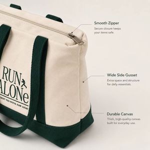 Durable Cotton <b>Canvas</b> <b>Tote</b> Handbag Custom Stripe Print Reusable Large Capacity Beach Shopping Bags High Quality Eco Friendly - Product Image 3