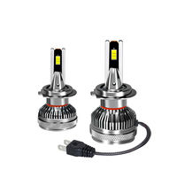 Ampoules LED de phare super lumineuses, accessoires de voiture les plus récents, H1/H3//H4/H8/H9/H11/H7, lampe LED de voiture