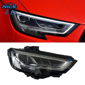 Para <span class=keywords><strong>Audi</strong></span> <span class=keywords><strong>A3</strong></span> LED Matrix faro montaje 2017-2020 <span class=keywords><strong>Audi</strong></span> <span class=keywords><strong>A3</strong></span> S3 Rs3 izquierda y derecha Original faro LED luces de circulación diurna - Product Image 1