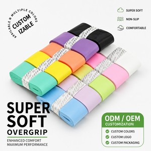 Vente en gros de surgrips de tennis de qualité supérieure, 1100 mm de long, super adhérents, ruban pour poignée de <span class=keywords><strong>raquette</strong></span> de tennis, pickleball, <span class=keywords><strong>padel</strong></span>, emballage individuel - Product Image 2