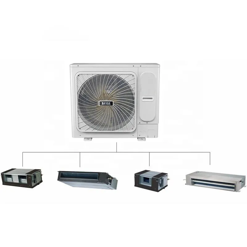 Multi Zone Mini Split Air Conditioner Big Capacity Full DC Inverter VRF Unit Air Conditioners