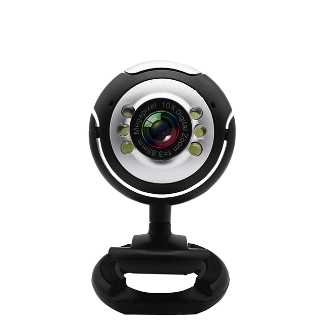 FUFAN V17 640x480 4K 1080P 2K HD Manual Focus USB2.0/USB3.0 Cheap YouTube Video Camera with CON Mic in Stock