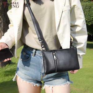 Tiding Crossbody <b>Bag</b> 7 Inch Black Lightweight Casual Shoulder <b>Bag</b> for Men And Women - Product Image 1