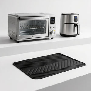 Tapis classique personnalisé en silicone pour four à friteuse pour cuisine protecteur de comptoir résistant à la chaleur réutilisable à usage commercial - Product Image 5