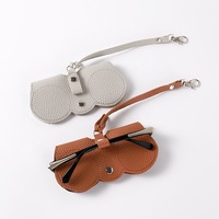 Clip à lunettes vintage de qualité supérieure, étui portable pour la protection des lunettes