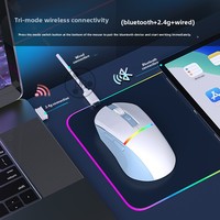 Ratón Inalámbrico para Juegos M96 Tri-Modo RGB Mini, 4000 DPI, Programable, Diseño Ergonómico, en Stock