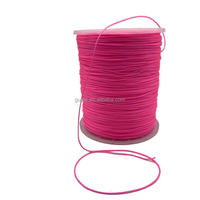 Corde d'emballage cadeau de corde tressée en polypropylène rose de haute qualité pour bricolage fil tressé Mason ligne cordes filetées