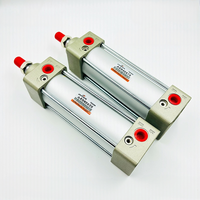 Cylindre pneumatique magnétique miniature à double action en acier inoxydable CHANTO MSR40X300 avec coussin d'air réglable, garantie 1 an