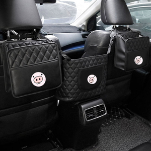 High Quality Portable Multi-function Car Storage Organizer Garbage Hanging Bag