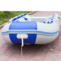 Bateau pneumatique de 12 pieds, bateau pneumatique chinois en PVC de 1,2 mm, bateaux pneumatiques de pêche de 330 cm