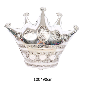 Palloncini a Corona Mini, Medi e Grandi in Foil Oro Rosa, Argento, Blu, Nero, Rosa per Feste di <span class=keywords><strong>Compleanno</strong></span> Bambino e Bambina - Product Image 4