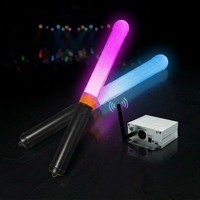 Barra de Luz LED RGB Programable Profesional de 433MHz, 3 Pilas AAA, Alcance de 250m, Control de Sincronización para un Público de Más de 100.000 Personas, Uso en Exteriores