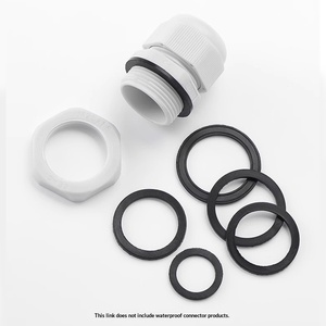 Guarnizione Impermeabile in Nylon per Cavi, Connettore per Fissaggio Cavi in Plastica, Anello di Tenuta Modello 124 per Fori - Product Image 4
