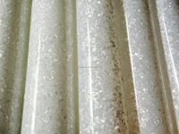 Plaques en plastique celluloid artificiel nacré blanc de marque Zhengshuo en gros, 1600x700mm, épaisseur 0,17-3mm, pour placage