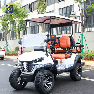 CAMP 가솔린 골프 카트 4 인승 오프로드 버기 사냥 클럽 골프 자동차 가스 구동 골프 카트 - Product Image 5