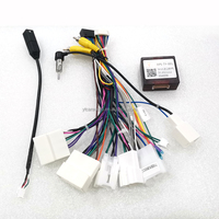 Car 16 Pin Android Wire Harness Power Cable Adapter With Canbus for Toyota Levin RAV4 Camry Highlander Prius Corolla