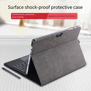 Funda Protectora para Tablet de Cuero TPU Multiángulo Resistente a Golpes MQ para Microsoft <span class=keywords><strong>Surface</strong></span> Pro 13 Go3 Pro4 Pro6 <span class=keywords><strong>Pro7</strong></span> Pro12 - Product Image 1