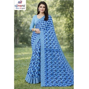 Stylish Designer Cotton Sarees <b>Women</b> Luxury Comfort Elegant Classic Style Quick Dry Sun Protection Office Casual Party All - Product Image 4