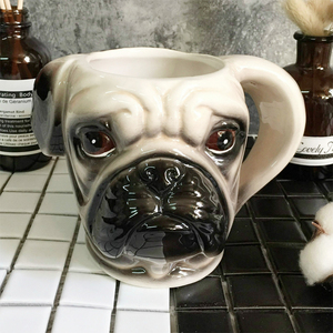 Personalizzato Testa di Animale Cane di Ceramica A Forma di Tazza di caffè personalizzata a forma di 3d Faccia Tazza - Product Image 6