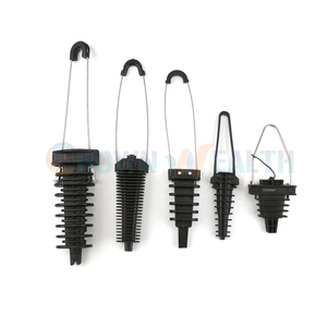 Overhead POWER FTTH Fibra óptica Plástico <span class=keywords><strong>Cable</strong></span> de aluminio Tensión Dead End <span class=keywords><strong>Wedge</strong></span> PA Abrazadera de anclaje - Product Image 4