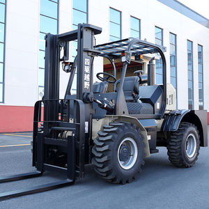 מלגזה מיני ממוזגת של פאוסטון 1.5 טון 3 טון טלסקופית שטח דיזל 4X4 גובה הרמה 4 מטר מנוע יונאי תקן יורו 4 - Product Image 1