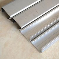Profilé de fixation en aluminium pour serre avec clip à ressort, anti-âge, durée de vie de 5 ans