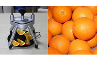 Multi-Functionele Commerciële Handmatige Handpers Fruit Gesneden Machine Appel Citroen Limoen Snijder Hakmolen