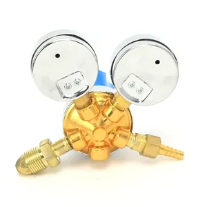 Regulador de presión de latón para dispositivos de medición de oxígeno, acetileno, propano y gas CO2 en aplicaciones industriales - Product Image 4