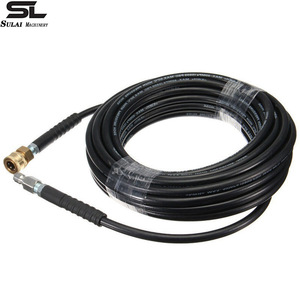 Manguera de Alta Presión Sulai Machinery, 6 mm de Diámetro Interior, Resistente, para Limpieza con Agua Fría, Material PVC - Product Image 1