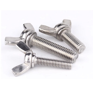 Tornillos de ala de acero inoxidable DIN 316 304 de alta calidad, tornillos de cabeza de mariposa, longitudes de 50mm, 80mm, M4 M5, M8, M10, M12, <span class=keywords><strong>M20</strong></span> - Product Image 6