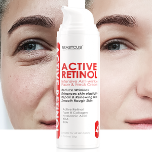 OEM Anti-envejecimiento Día Noche Hidratante Hombres Mujeres Ácido hialurónico Hidratante Retinol Colágeno <span class=keywords><strong>Crema</strong></span> <span class=keywords><strong>Cuello</strong></span> Cara <span class=keywords><strong>Crema</strong></span> antiarrugas - Product Image 3