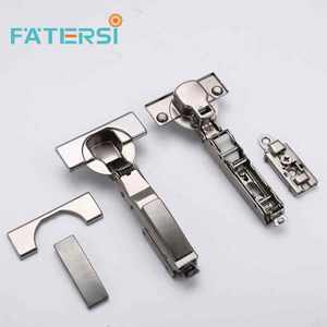 Bisagras Hidráulicas Ocultas para Muebles de Cocina, Bisagra <span class=keywords><strong>Danco</strong></span> Fija a 105 Grados, Bisagra de Cierre Suave de 35 mm - Product Image 2