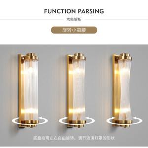 Appliques murales contemporaines pour escaliers, éclairage décoratif intérieur, lampe murale de chambre à coucher, design chaîne argentée, lumières pour la maison <span class=keywords><strong>BAHE</strong></span> - Product Image 2