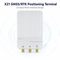 Terminal de positionnement GNSS RTK haute précision X21 GPS BDS GLONASS Galileo NavIC 4G CAN LoRa pour véhicule UAV