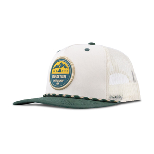 Gorra Trucker de 5 Paneles con Estilo Clásico, Parche de Goma Personalizado, Logotipo Bordado en 3D, Malla Trasera y Bandera - Product Image 3