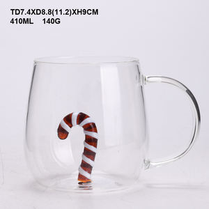 Verre borosilicate mignon Animal à l'intérieur <span class=keywords><strong>de</strong></span> la tasse Figurine <span class=keywords><strong>de</strong></span> dessin animé tasse <span class=keywords><strong>de</strong></span> thé saint valentin pour garçons filles enfants femmes hommes, 400ML - Product Image 4