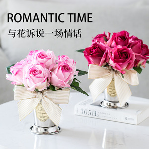 ช่อดอกไม้ประดิษฐ์หอมอโรมาเธอราพี ตกแต่งบ้าน ตั้งโต๊ะ สร้างบรรยากาศสดชื่น ใช้งานได้นาน 6 เดือน เหมาะเป็นของขวัญแต่งงาน - Product Image 4