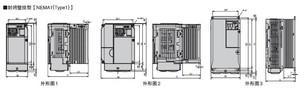 Original <b>Converter</b> V1000 CIMR-VB2A0002 7.5kw 15kw 2.2kw 220V CIMR-VB2A0002BBA V1000 CIMR-VB2A0002BBA - Product Image 4