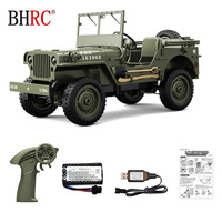 Voiture télécommandée tout-terrain électrique C8815 multi-usages à l'échelle 1:10, mode de simulation, transmission 4 roues motrices, télécommande 2,4 G avec lumières simulées