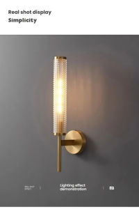 JYLIGHTING Lampe Murale Créative et Originale à Prix Abordable pour Couloir d'Hôtel, Chambre d'Hôtel, Chevet – Style Nordique Moderne - Product Image 4
