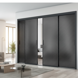 <span class=keywords><strong>ประตู</strong></span><span class=keywords><strong>บาน</strong></span><span class=keywords><strong>เลื่อน</strong></span>กระจกภายใน FIDELIS หน้าต่างกรอบอลูมิเนียมอัลลอยด์ ดีไซน์มินิมอล กระจกสองชั้นแบบเทมเปอร์ สำหรับ<span class=keywords><strong>ห้อง</strong></span><span class=keywords><strong>นอน</strong></span> - Product Image 1