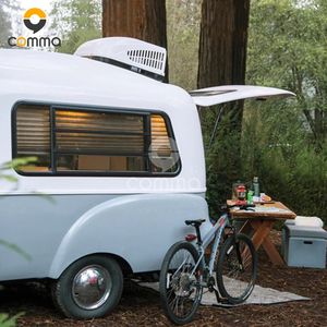 <span class=keywords><strong>Mini</strong></span> camping-car caravane larme camping pod petite remorque minicamper minuscule avec dosettes de salle de bain larme remorques tout-terrain - Product Image 2