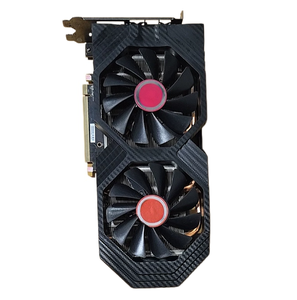 การ์ดจอเกมถอดชิ้นส่วนมือสอง Rx580อีสปอร์ตแบบมืออาชีพ2304หมาป่าสีดำตัวใหญ่4ก. เวอร์ชั่นเพื่อสุขภาพ - Product Image 1