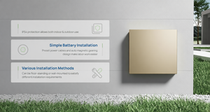 Batería Dyness de 5kwh Lifepo4 48v 100ah de Iones de Litio con Protección IP54 para Almacenamiento de Energía en Exteriores y Hogar - Product Image 3