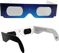 Lunettes d'éclipse solaire QW-SOZ2, certifiées EN ISO 12312-2, visières solaires sécurisées pour l'observation directe du soleil, filtres haute définition